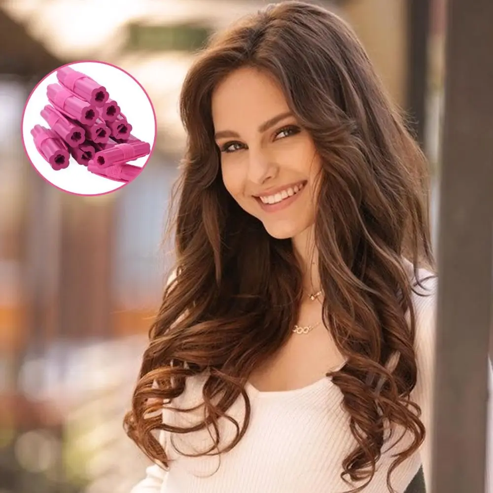 Soft Sponge Foam Hair Rollers Long Hairs Reusable Head Hair Curler Hair Styling Tools Use Sleep No Clip Cozy Curlers Women