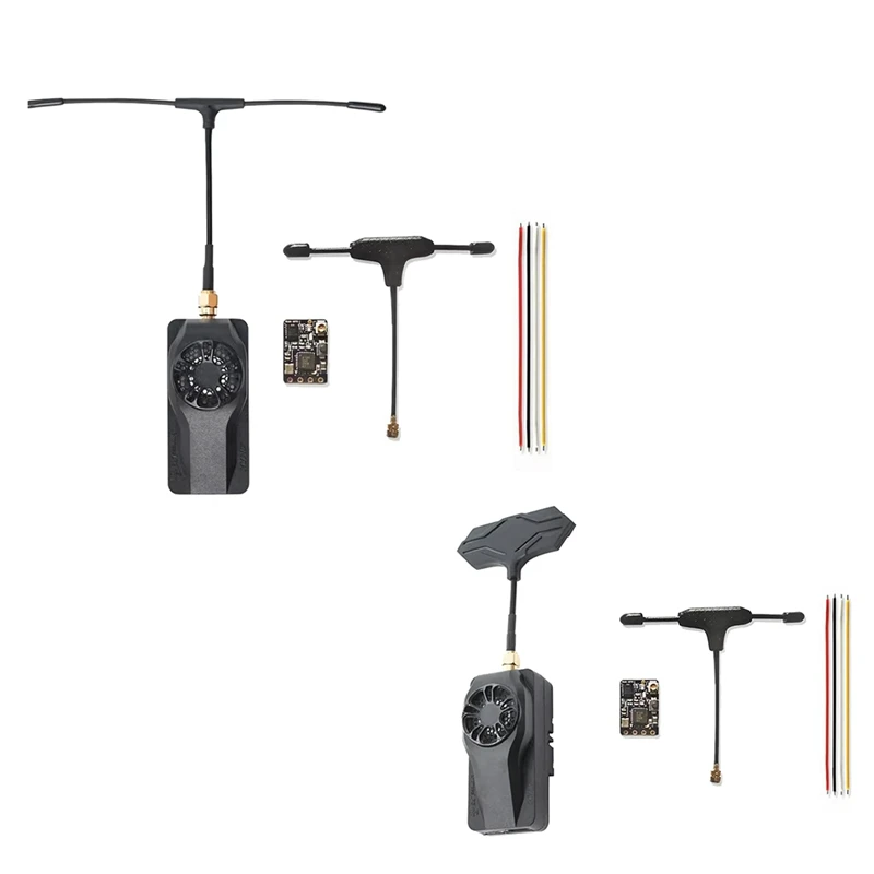 BNVN-لـ EMAX Aeris Link RX TX 1 واط استقبال + طقم إرسال مع مروحة تبريد لطائرة RC طائرة بدون طيار FPV ELRS Mini