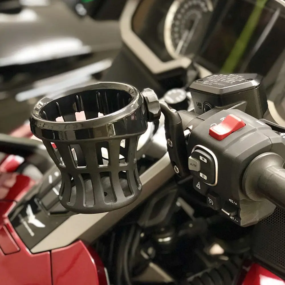 Handlebar Mount Motorcycle Cup Holder Bottle Holder Handlebar Cup Holder for Honda Goldwing GL Gold Wing 1800 GL1800 2001-2023 4