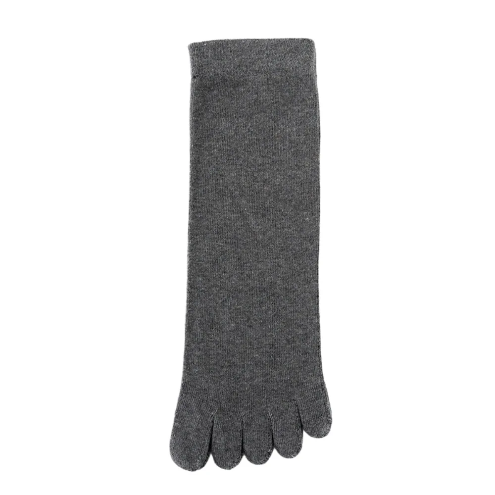 

Split Toe Socks Hosiery Men's Five Finger Socks Anti-slip Breathable Five Toe Socks Solid Color Cotton Sports Socks Four Seasons
