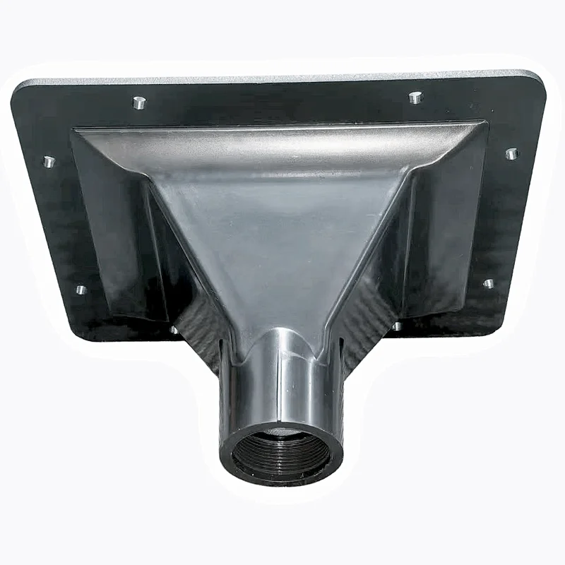 MW Audio Professional Driver Horn, quadratischer/rechteckiger Kunststoff für Bühne/Karaoke, 1" Throat mit Gewinde, Größe 195x155x114mm – Detail 3