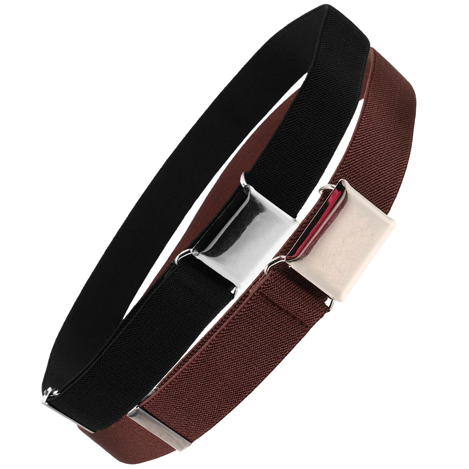 

2Pcs Kids Waist Belts Boys Girls Elastic Stretchy Pants Jeans Children Belt Black Coffee Adjustable Kids Belts elastic for boys