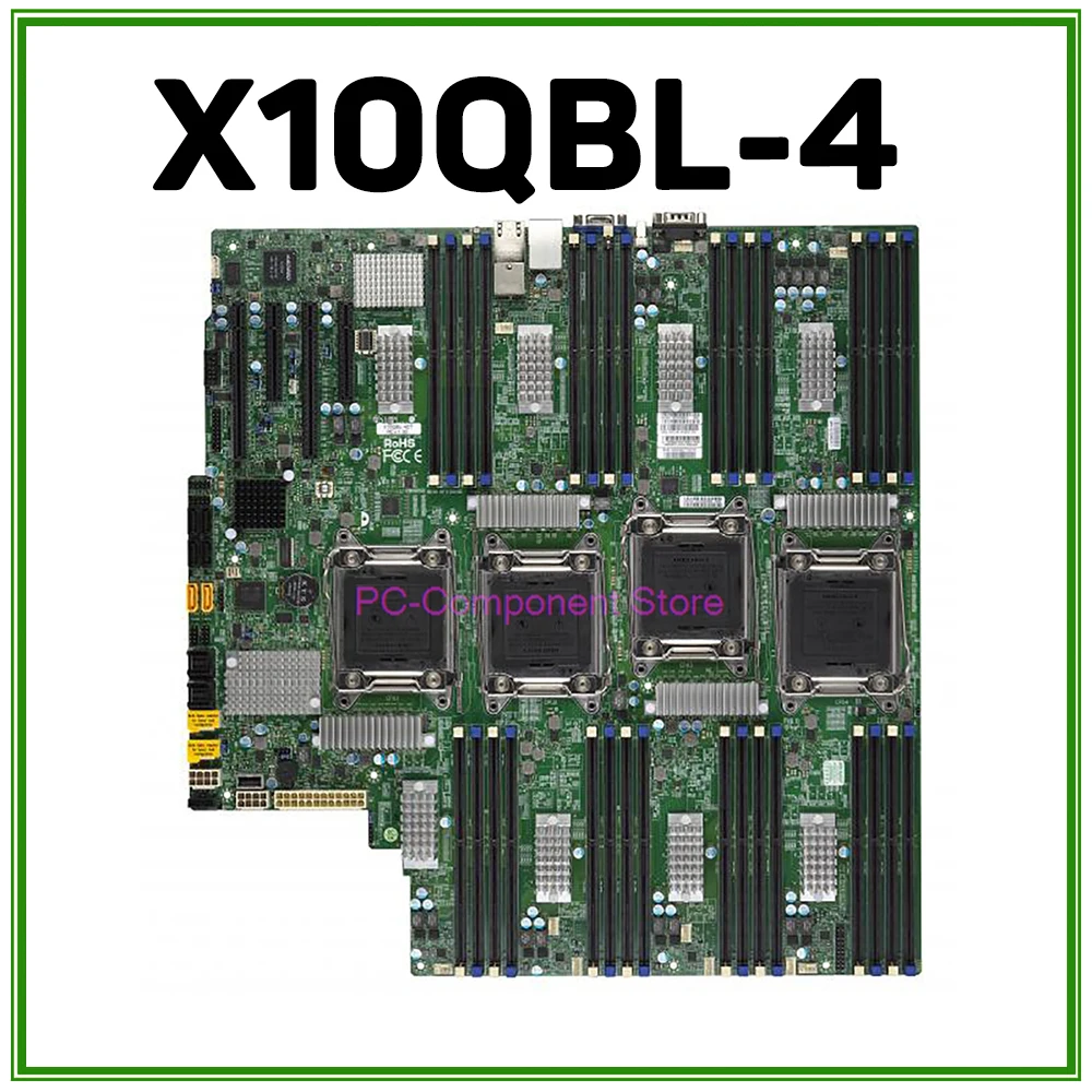 

Для Supermicro Server Quad Socket R3 (LGA2011) DDR4 материнская плата X10QBL-4 V4/V3 GbE LAN порты