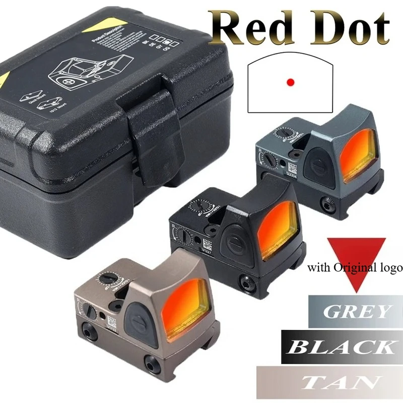Outdoor Hunting 3.25 MOA Reflex Red Dot Optics Sight with Original Marking Fits Tactical RM Scope