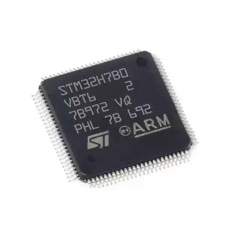 

New and Original STM32H7B0VBT6 STM32H7B0 ARM Microcontrollers - MCU electronic circuit breaker