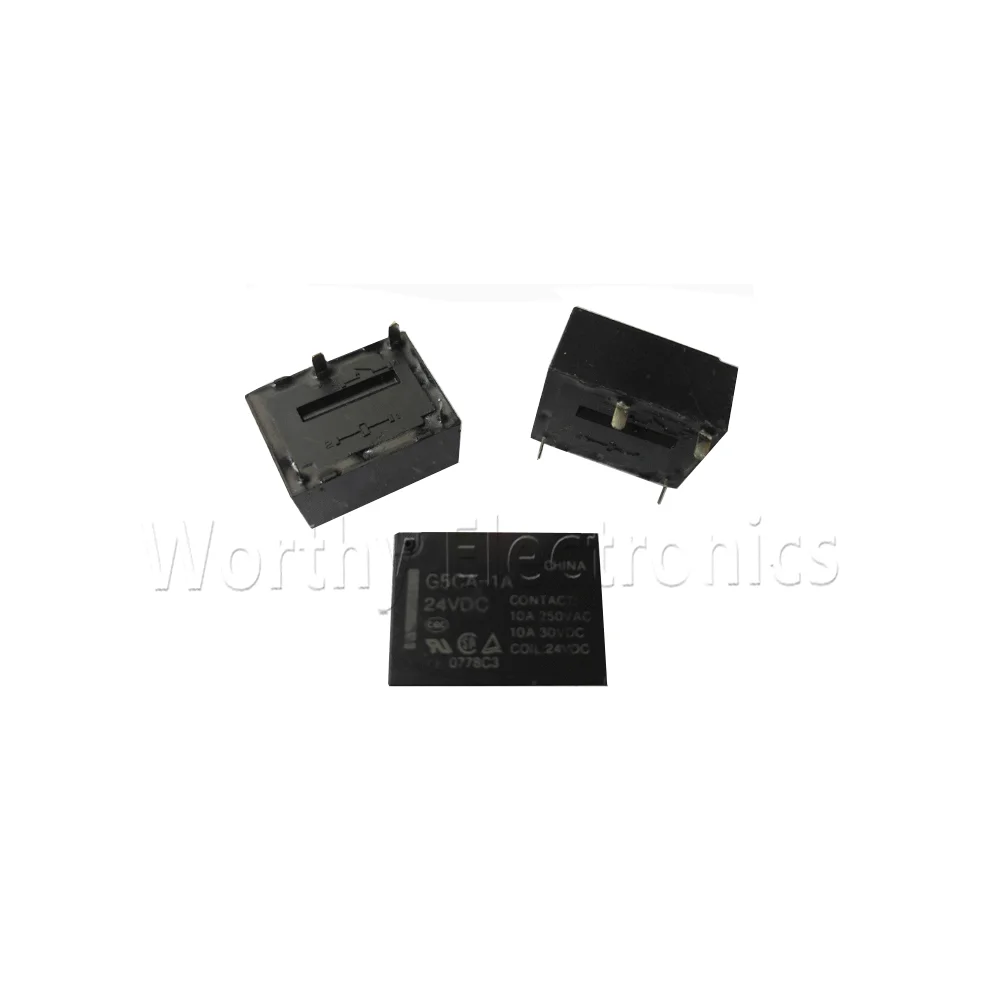 

Free shipping 10PCS/ LOT G5CA-1A 24VDC 4PIN 10A relay
