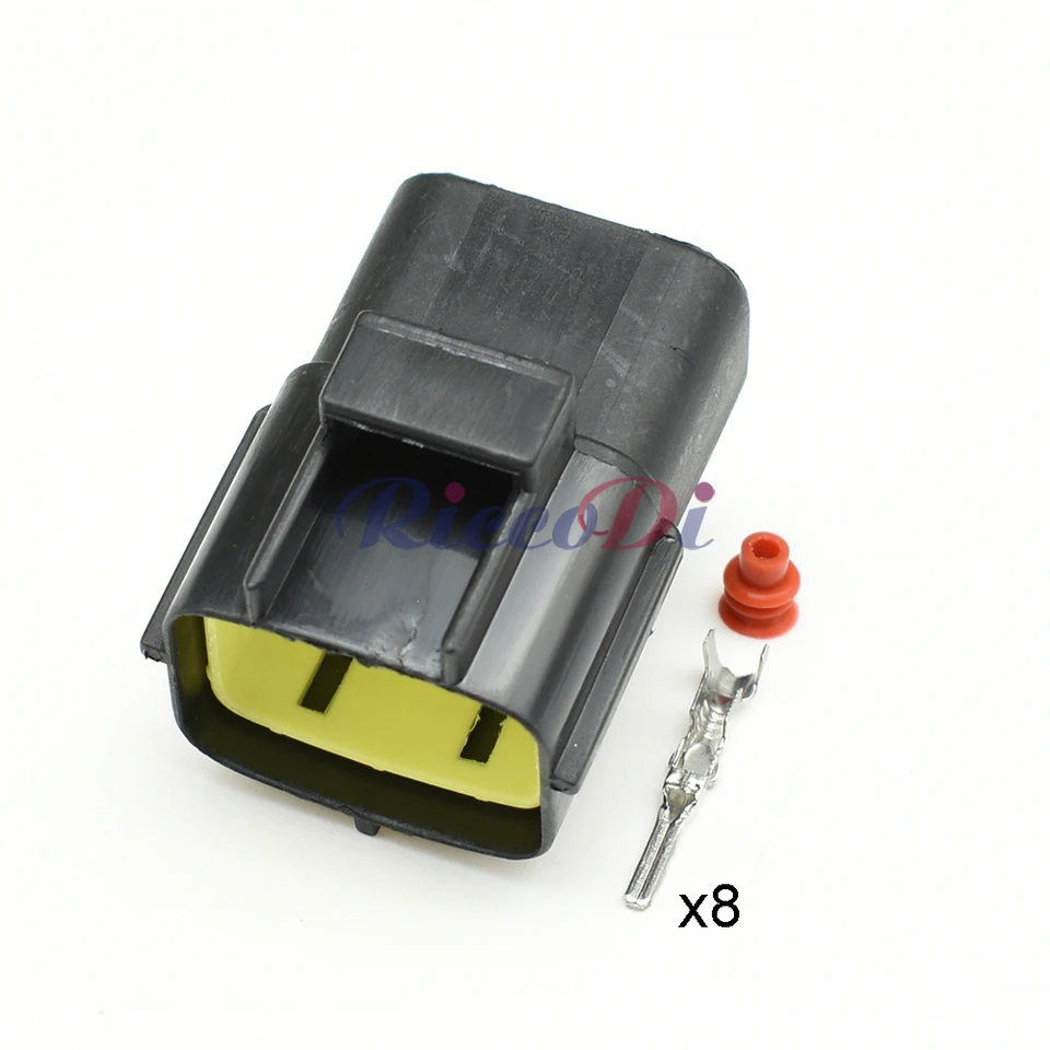 1 Set 8 Pin 174982-2 174984-2 Sealed Waterproof Connector Wiring