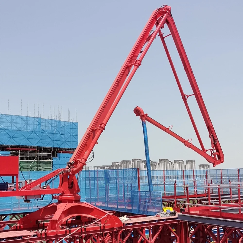 Concrete Placing Boom Hydraulic Concrete Distributor Arm for Multi Angle Construction Pouring