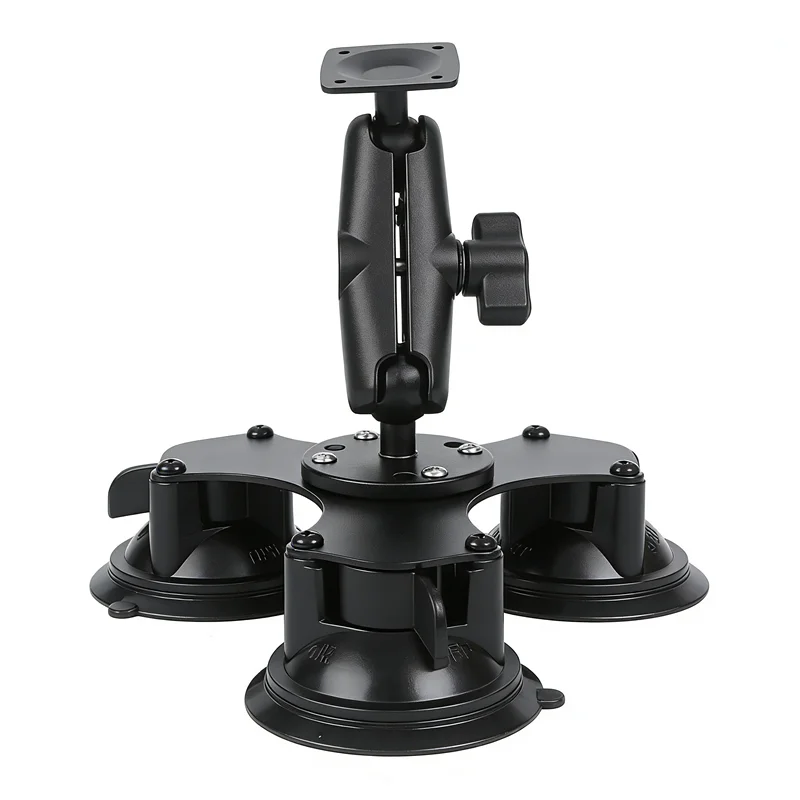 Car Windshield Suction Cup 1'' 25mm Ball Mount Base Holder for Vehicle-mounted Monitor Display Anti-fall Fixing Bracket Easy