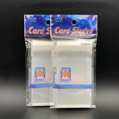 100 pcs RSS 61*88 Yu Gi Oh Transparent Card Ferrule in Stock