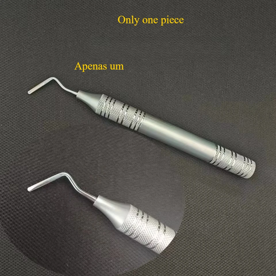 1pc Dental Minimally Invasive Extraction Instrument: Shape-Memory Alloy Micro-Elevator/Periotome (Flexible, Fracture-Resistant)