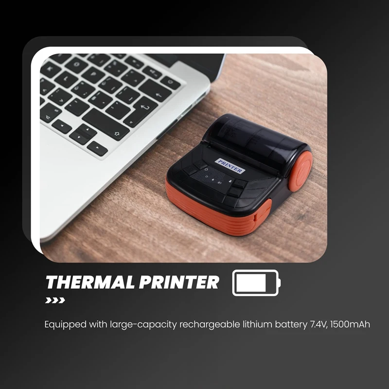 MAKE Portable-High-Speed-Bluetooth-Printer-Mini-Thermal-Inkless-Printer-Long-Battery-Life-For-Android,-IOS,-Windows-EU-Plug