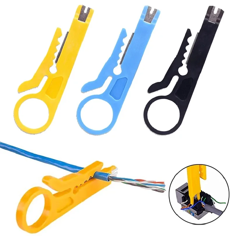 

1PC Wire Stripper Knife Crimper Pliers Crimping Tool Cable Stripping Wire Cutter Multi Tools Cut Line Multifunctional Hand Tools