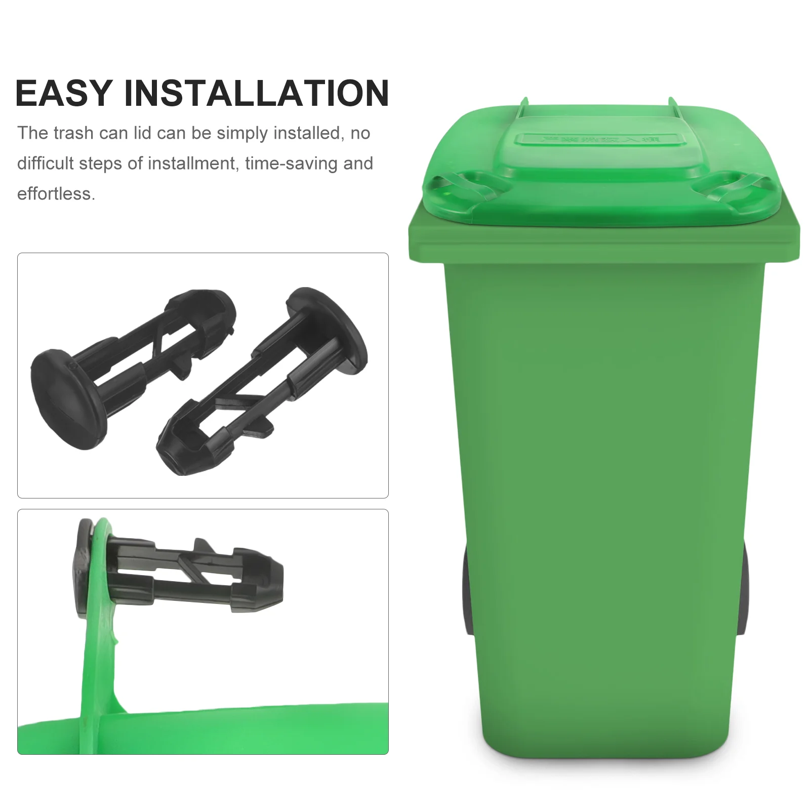 Trash Can Lid Parts Compactor Replacement Waste Bin Cover Plastic Supplies Large Automatic Garbage