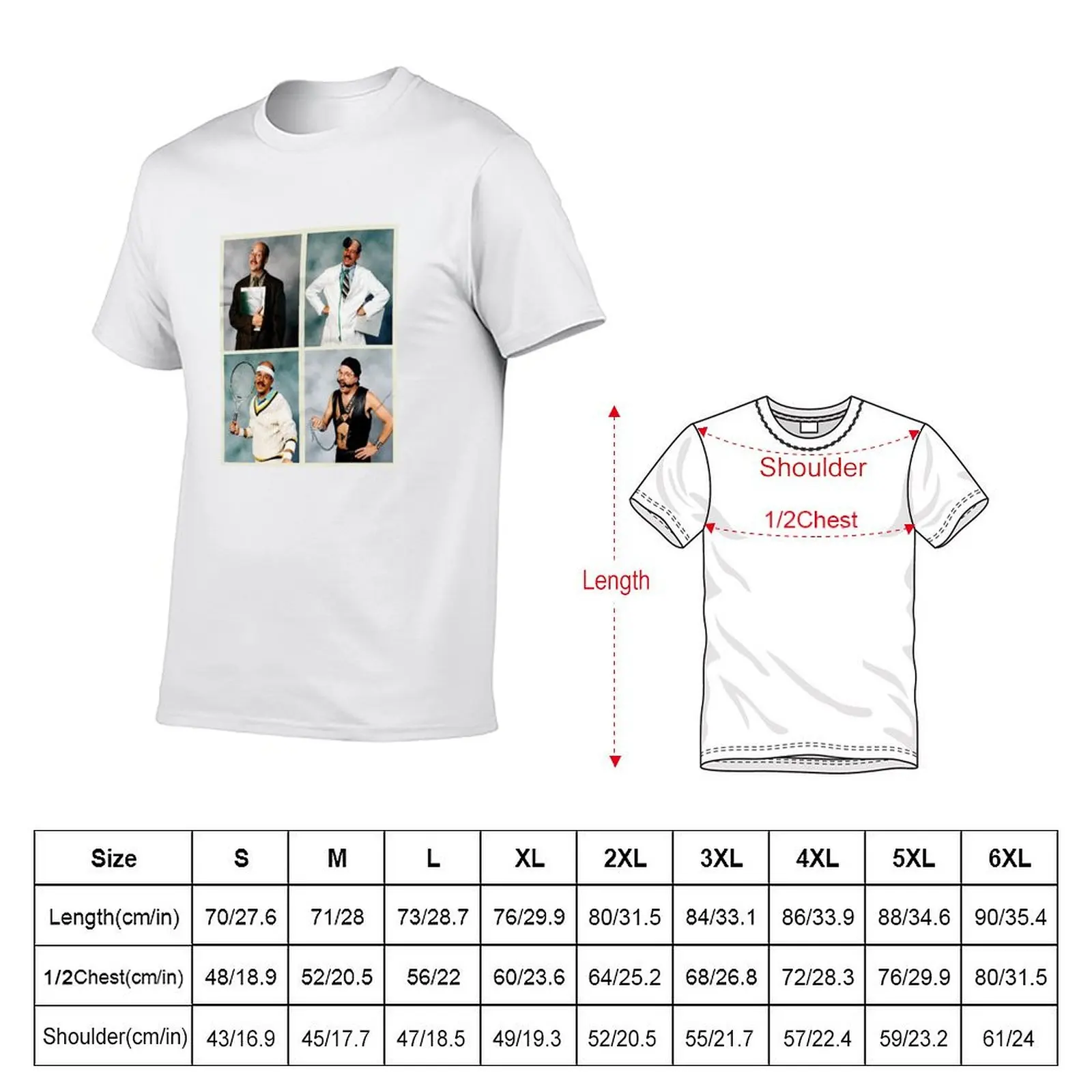 Tobias Funny T-Shirt Casual Pattern Print Tee Shirt