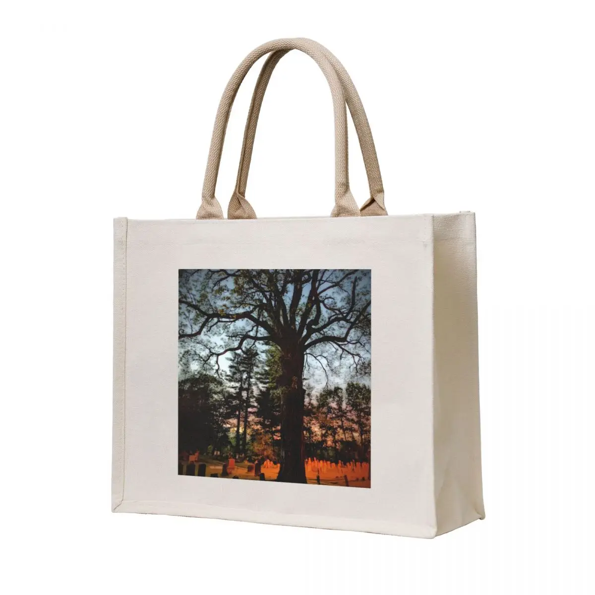 

Sunset in Riverside Tote Bag Women's tote bag Women's shopper custom bags Canvas shoulder bag