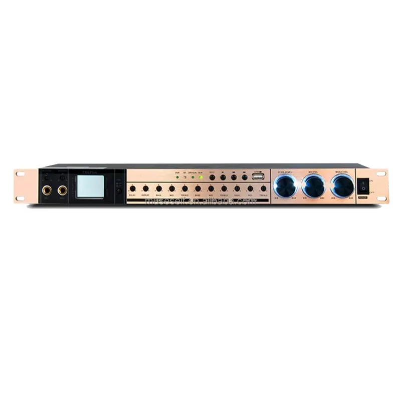Professional Audio Processor FX9 Reverb Echo Effector Suitable for Karaoke