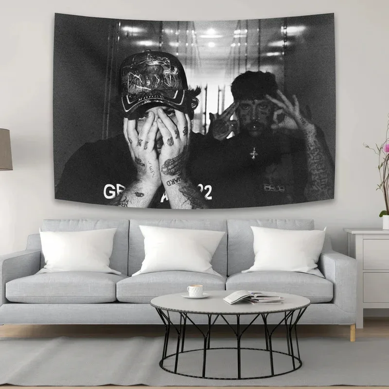 

Тканевый постер VIKAMA Suicide Boy Aesthetic Tapestry, подвесной настенный декор, подходит для комнаты подростков, спальни, домашнего декора