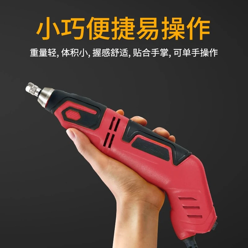 Portable Electric Engraving Knife Hand‑held Root Plaque Bonsai Chisel Wood Carving Working Tool