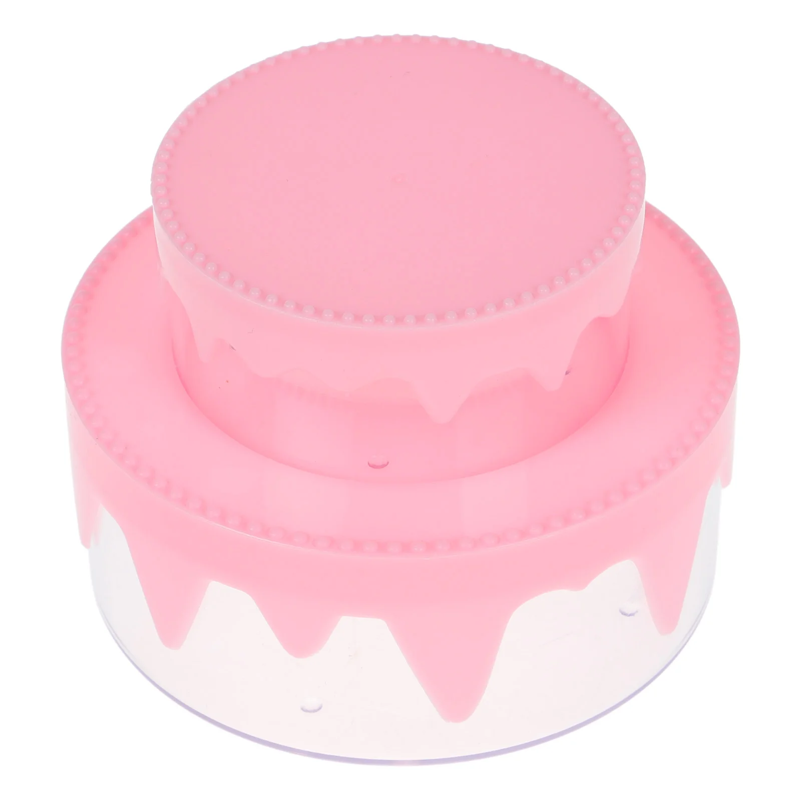 Simulated Food Toys Girls Transparent Storage Container Material Package Dresser Case Birthday Favors