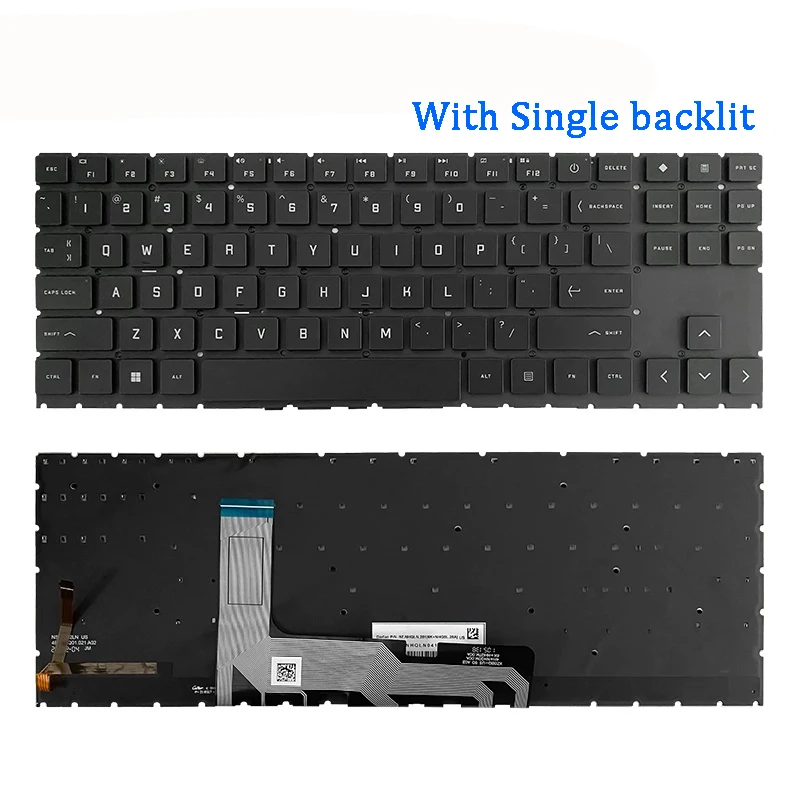 New Original Laptop Keyboard For HP OMEN 6 PRO 15-EN 16-C TPN-Q238 TPN-Q281 TPN-Q267