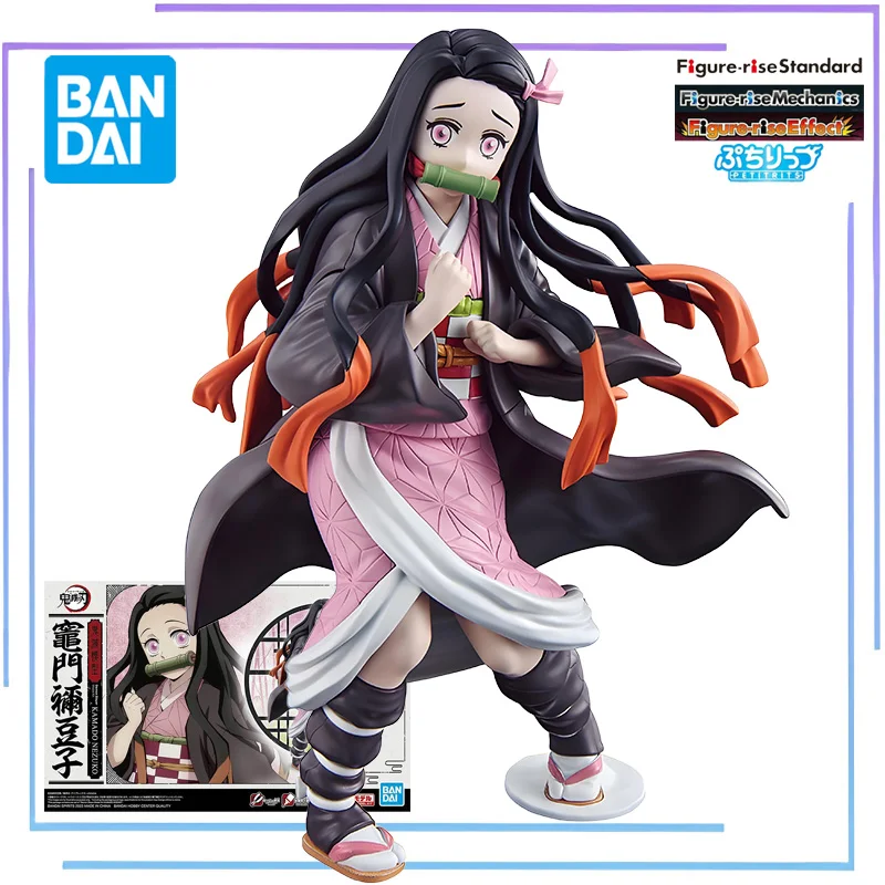

Оригинальная серия BANDAI Figure-Rise 《Demon Slayer》Nezuko Kamado, аниме-фигурка, сборная модель, игрушки, Коллекционная модель