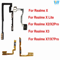 Power Volume Button For Oppo Realme X Xlite X2 X7 Pro X3 Super Zoom ON OFF Side Power Volume Button Switch Key Flex Cable Ribbon