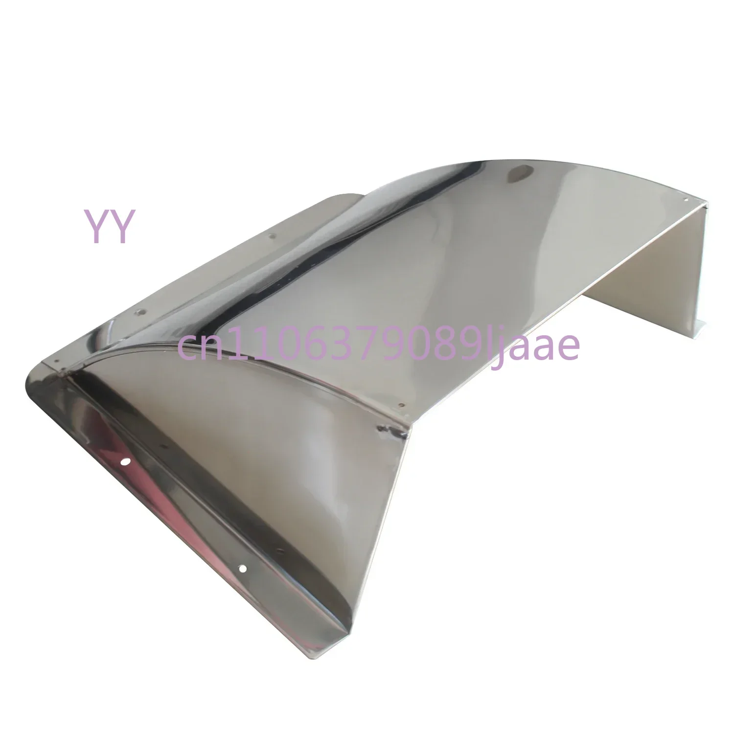 

Крышка вентиляционного отверстия из нержавеющей стали, 8 дюймов, 34*28 см, для ванной комнаты, вытяжки, настенный монтаж, защита от дождя