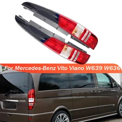 For Mercedes-Benz Vito Viano W639 W636 Rear Tail Light Brake Reversing Lamp Rear Bumper Light Taillamp Without Bulb