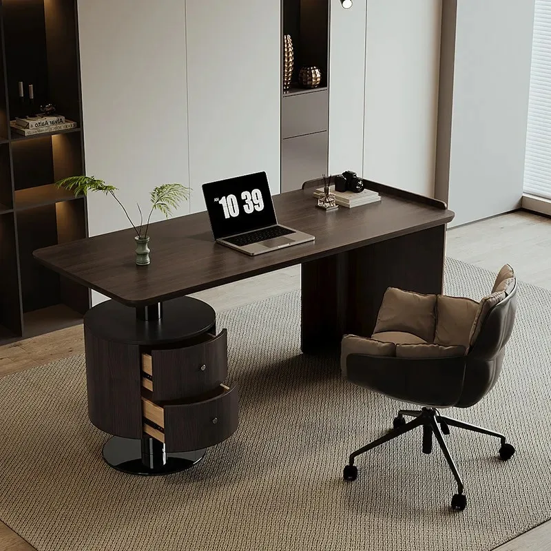 Modern high-end solid wood desk home living room study office study computer desk