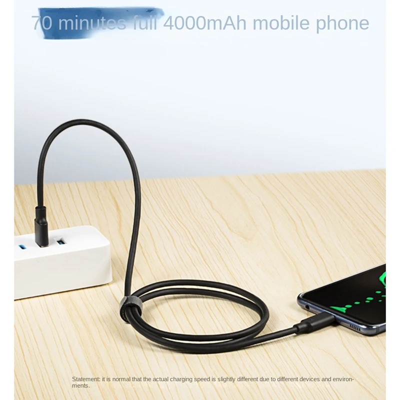 USB3.2 10Gbps Type C Cable USB A To Type-C 3.2 Data Transfer USB C SSD Hard Disk Cable PD 60W 3A Quick Charge 3.0 ,1M