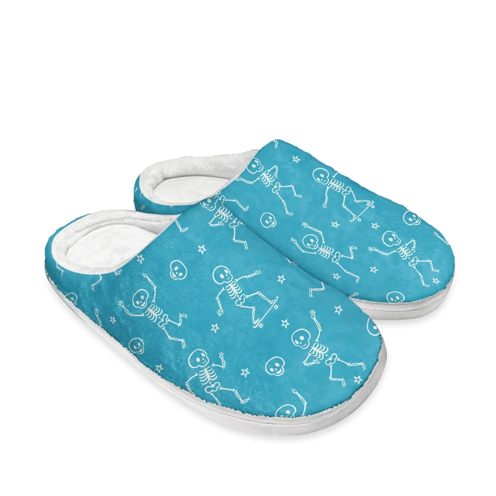 PENSTROLL Skeleton Dance Cozy Shoes For Teachers At Home Cozy Slippers For Long Gaming Sessions Indoor Slipper for Bath