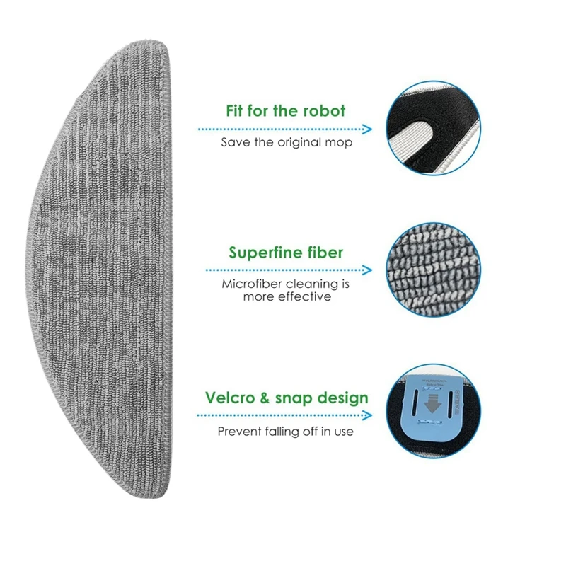 32 buah untuk Irobot Roomba Seri Combo I3 + I5 I5 + J5 J5 + sikat vakum penyaring rol sikat samping bantalan pel kantong debu