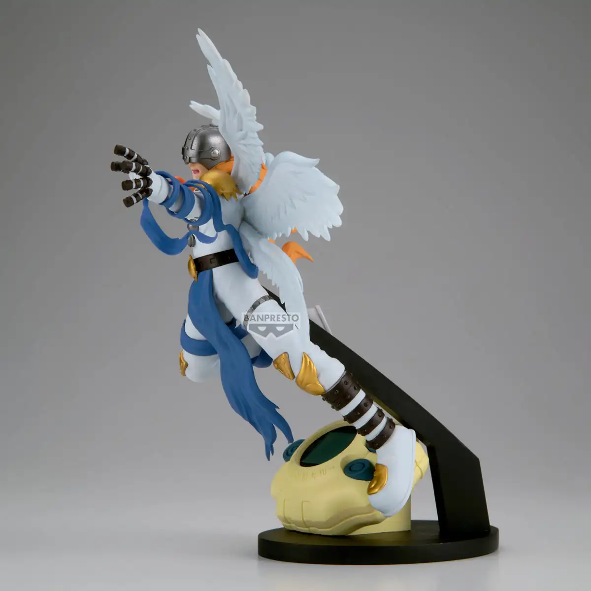 Original Bandai Model Banpresto Digimon Adventure 22cm Angemon 10cm Patamon Figure Anime PVC Figurine Collection Toys Gifts view 4