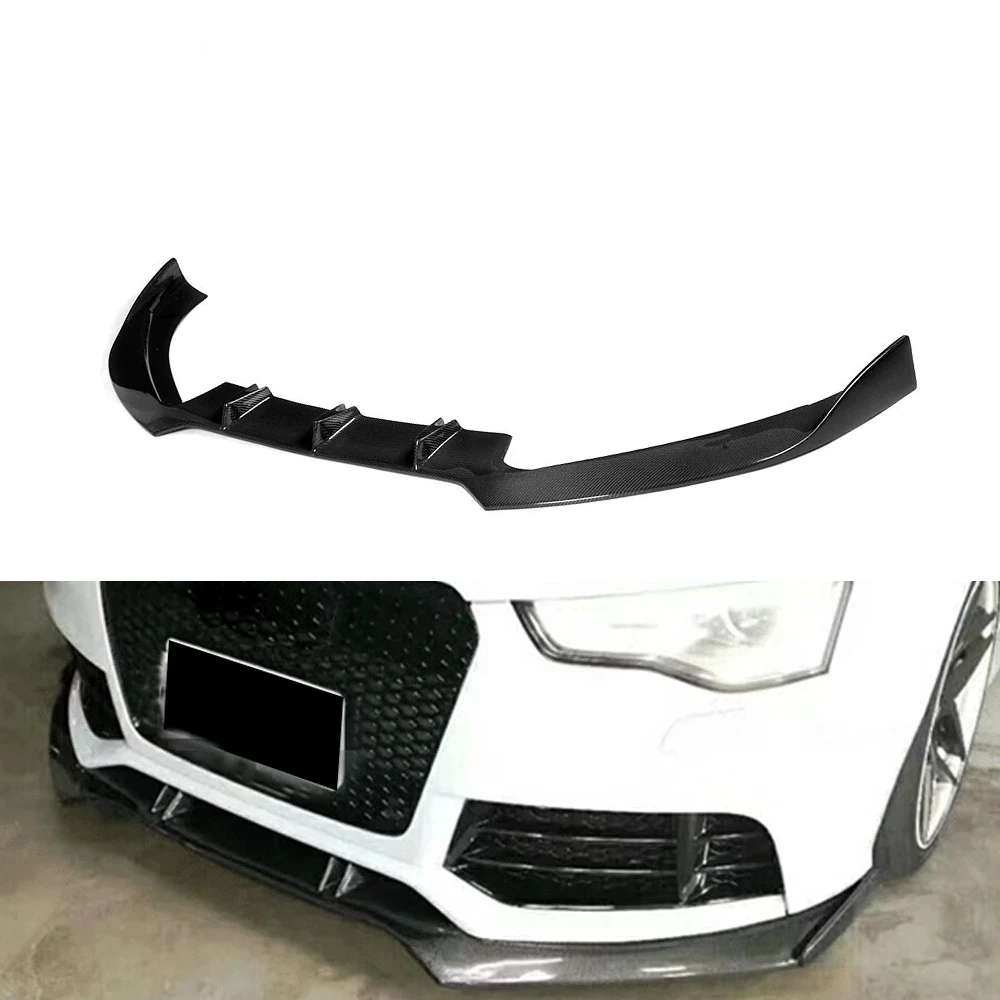 

RS5 Carbon Fiber Front Lip Spoiler for AUDI RS5 Convertible Coupe 2012-2015