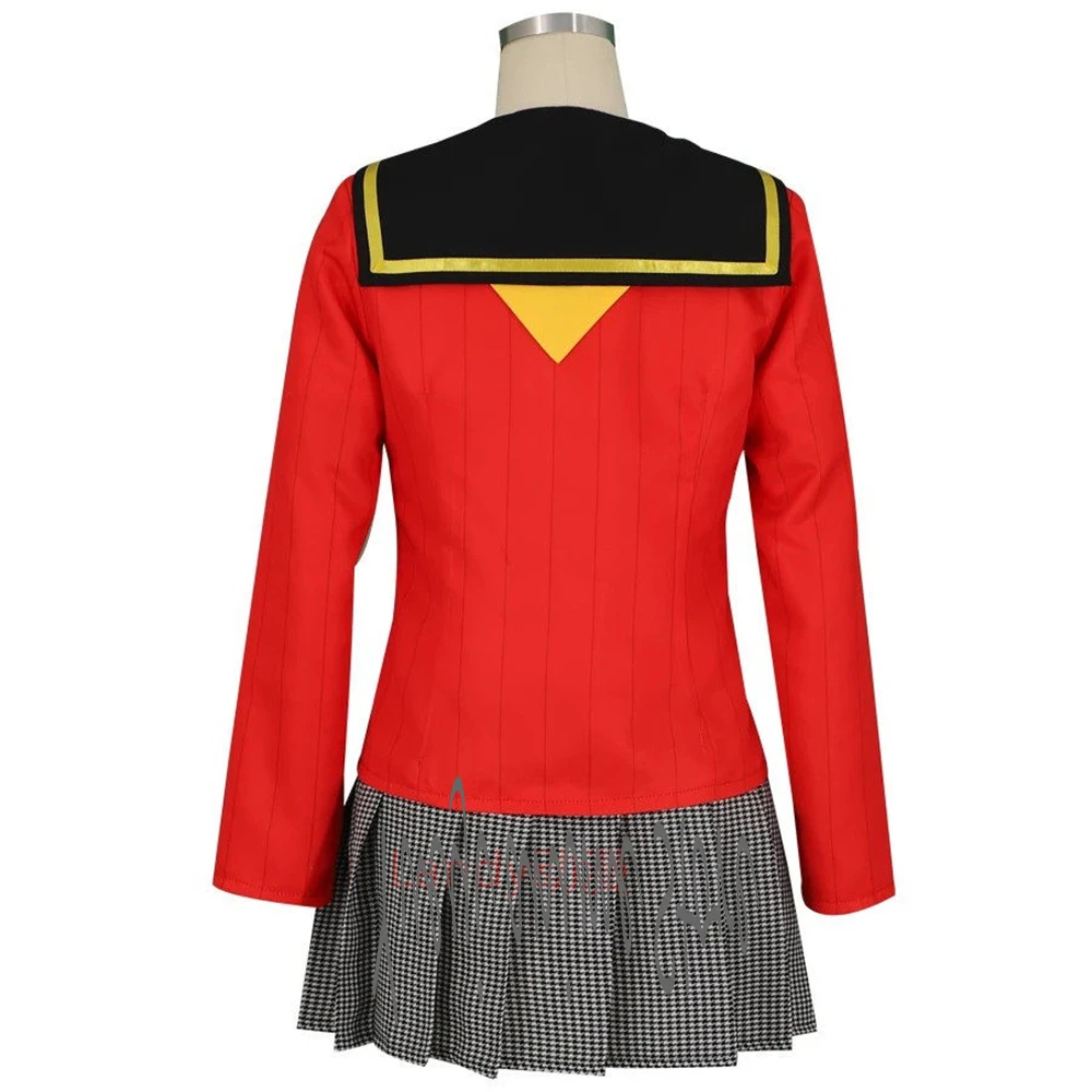 customized-Anime Amagi Yukiko Women's Cosplay Costume - School Uniform Outfit Set view 3
