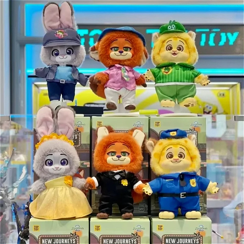 

Zootopia 2 New Journey Series Blind Box Kawaii Figure Bag Pendant Doll Mystery Collect Toys PVC And Vinyl Plush Customized Gifts
