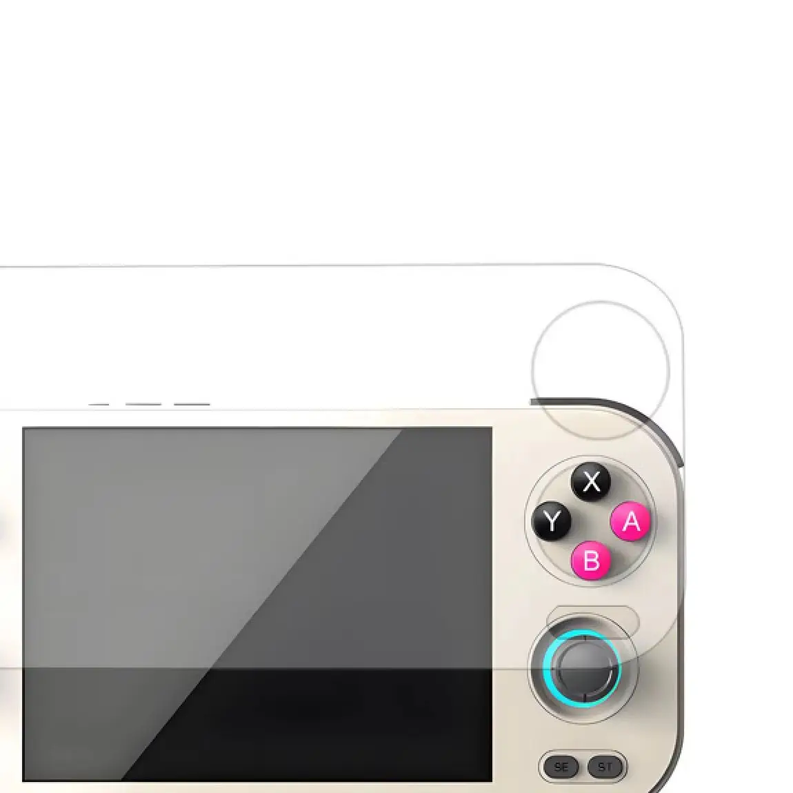 for Anbernic RG476H Player Games 9H HD Screen Protector Tempered Glass Film for Clear Sharp Vision And Scratch Resistance