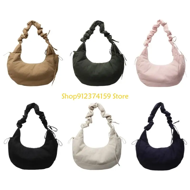 

G5AE Women’s Casual Crossbody Purse Soft Nylon Shoulder Bag Large Storage