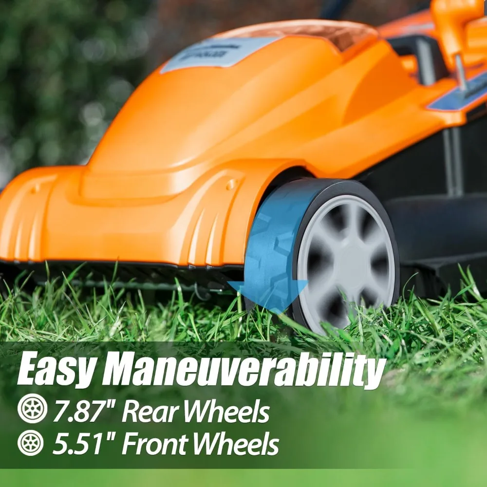 CLMF4817E 48V MAX* Brushless Mower with 2X24V MAX* 4.0Ah Battery and A Dual Charger,Walk-Behind Lawn Mowers