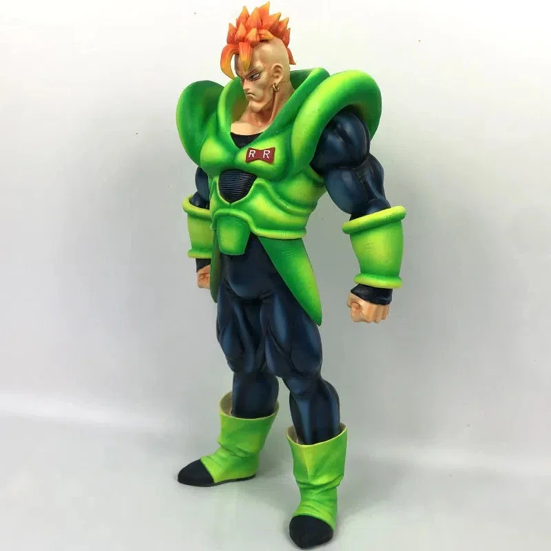 Anime Dragon Ball Lchiban Figura de ação ANDROID # 16 Estátua 41cm PVC Coleção Móvel Boneca Super Saiyan Gk Estatueta Modelo Brinquedos