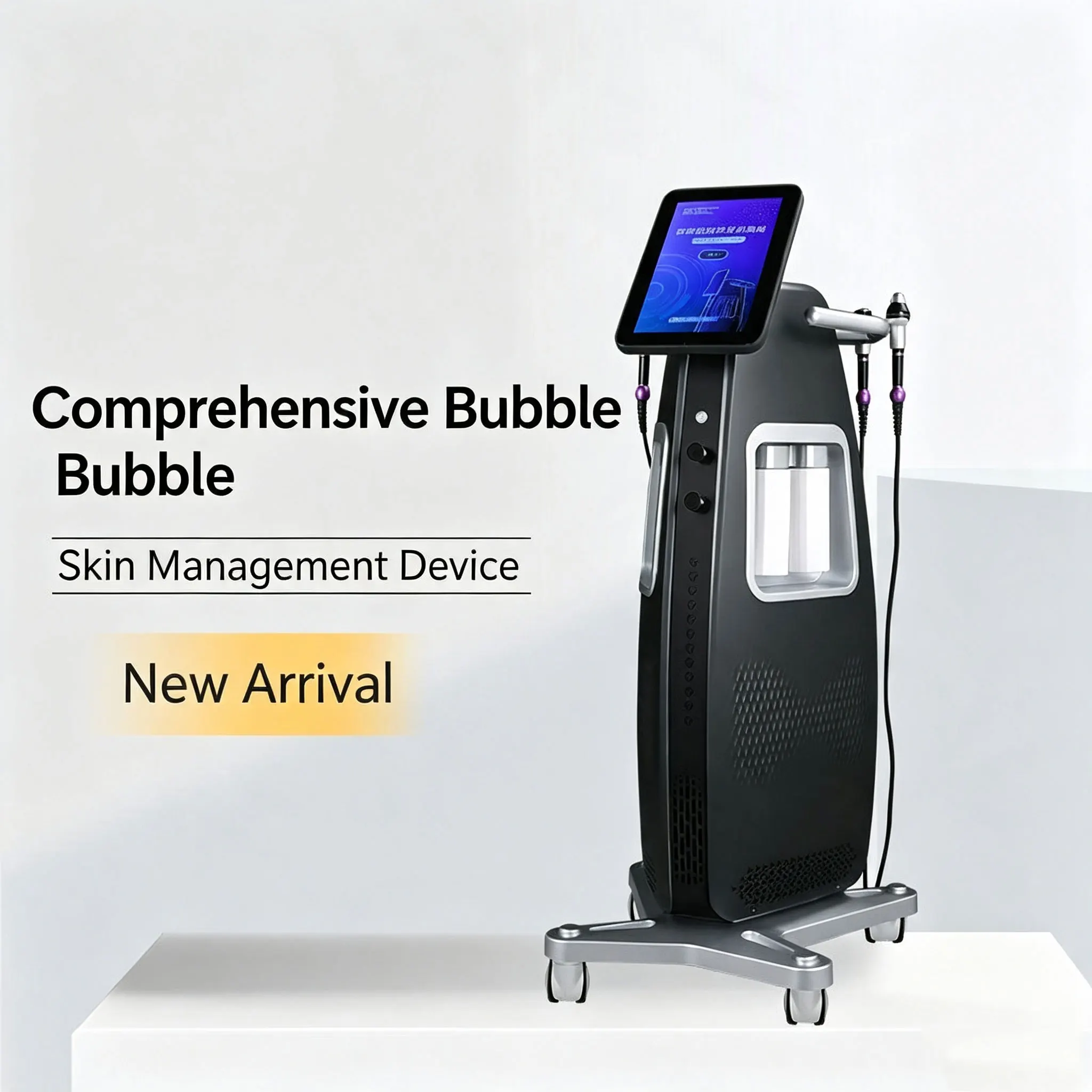 High End Comprehensive Large Bubble Facial Cleaning and Oxygen Injection Beauty Device, Skin Comprehensive Management Device