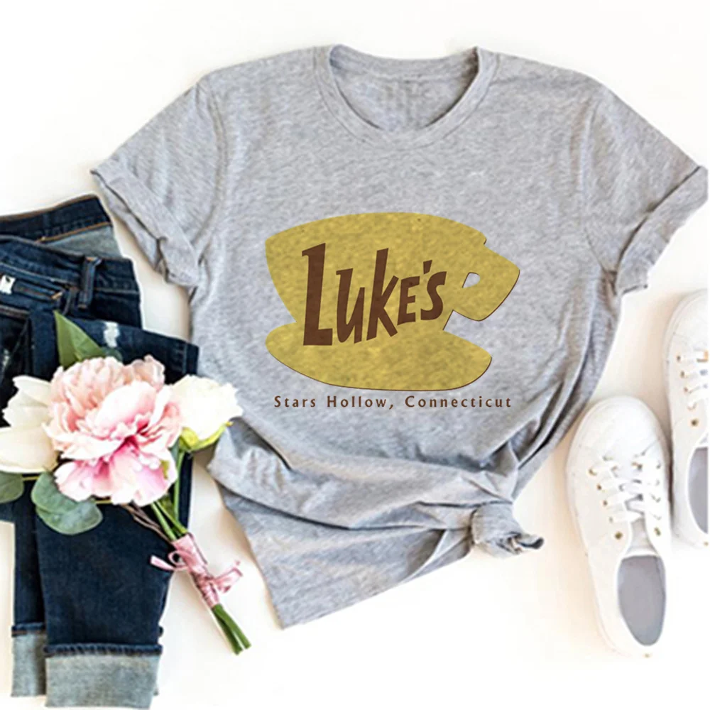 Gilmore Girls Tee women Japanese comic manga t shirt female streetwear clothing