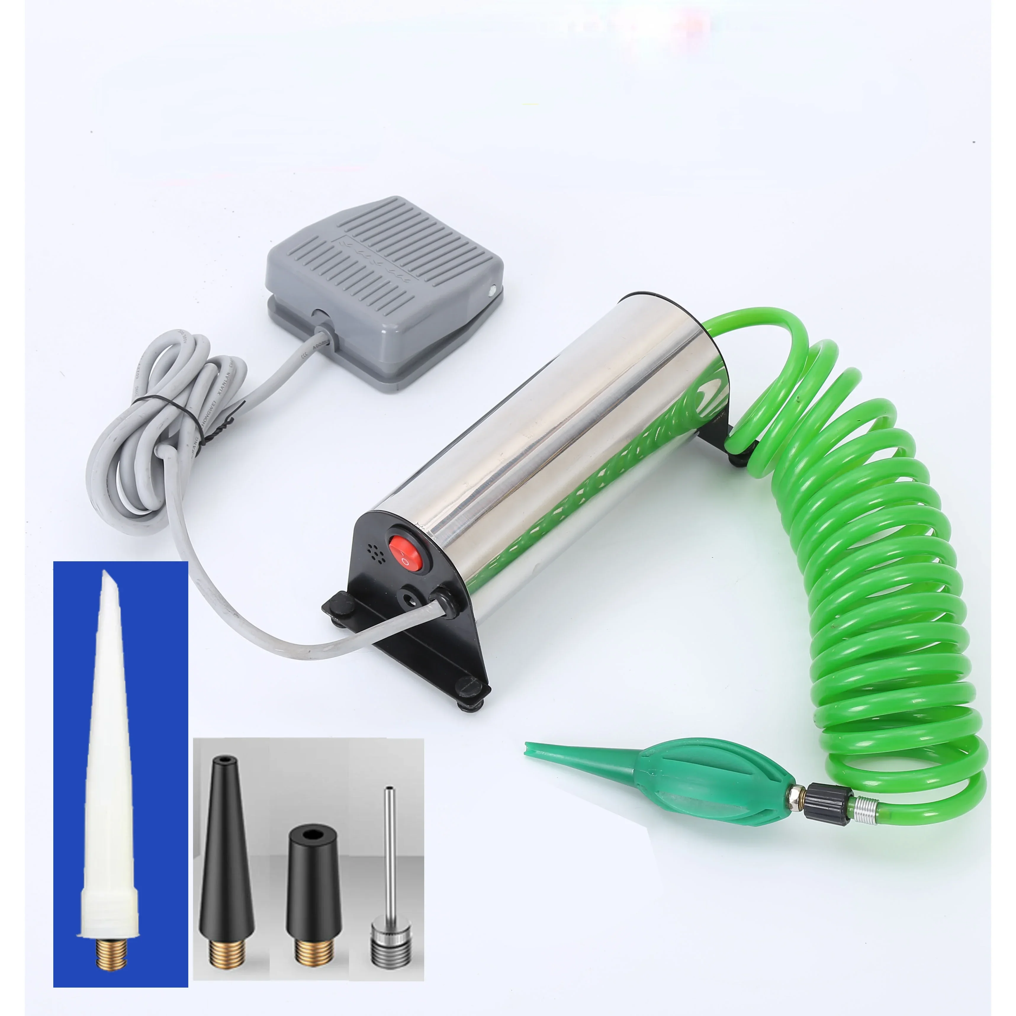 

220V household electric inflator automobile tire basketball air column bag inflator bubble film inflator