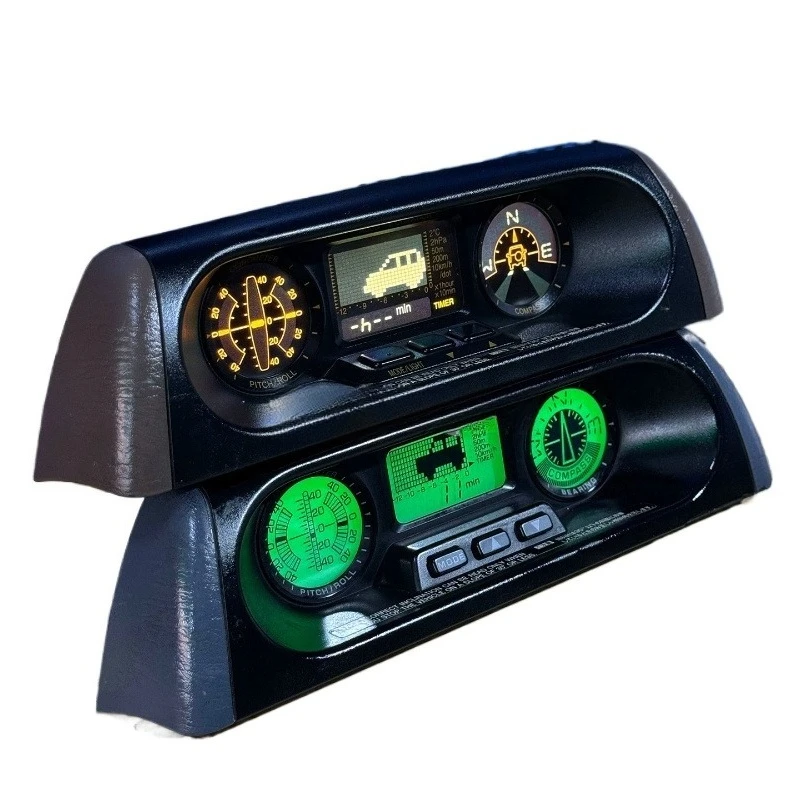 2700 3400 LC95 Multifunction Meter Compass Altimeter Barometer Tilt Balance Meter, Second Hand