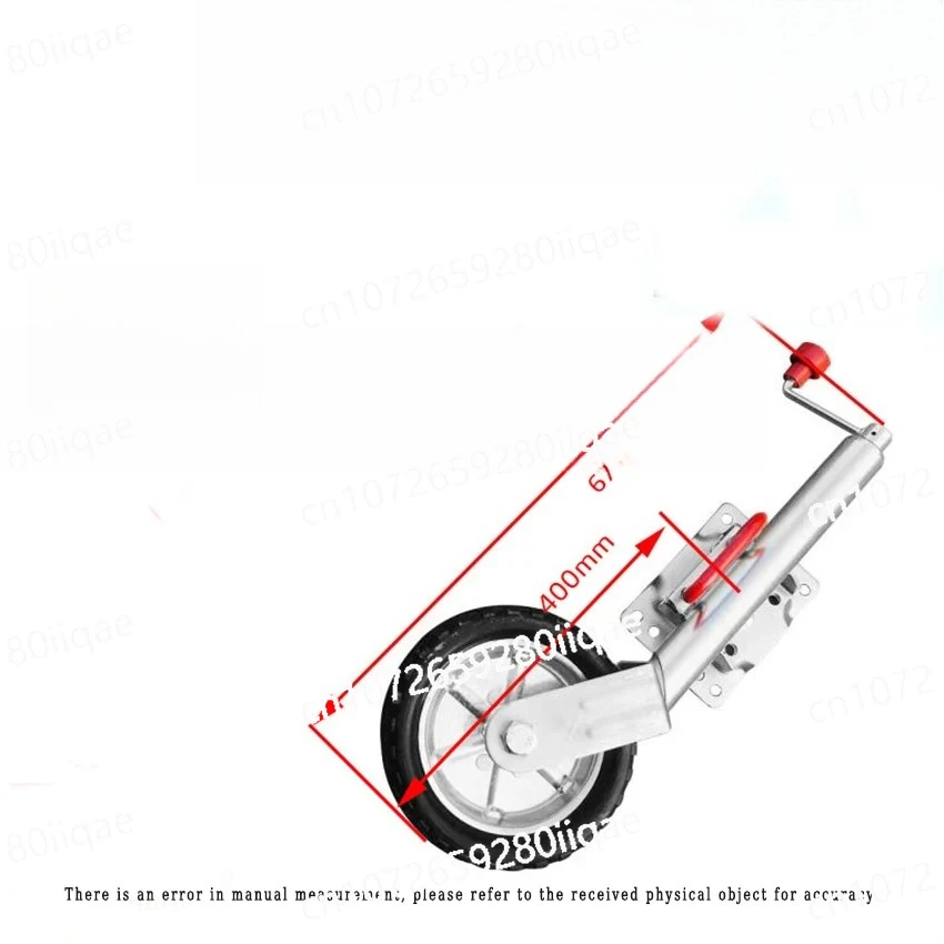 

900KG Load Front Wheel Support for Caravan RV Boat Trailer Jack Parts Accessories