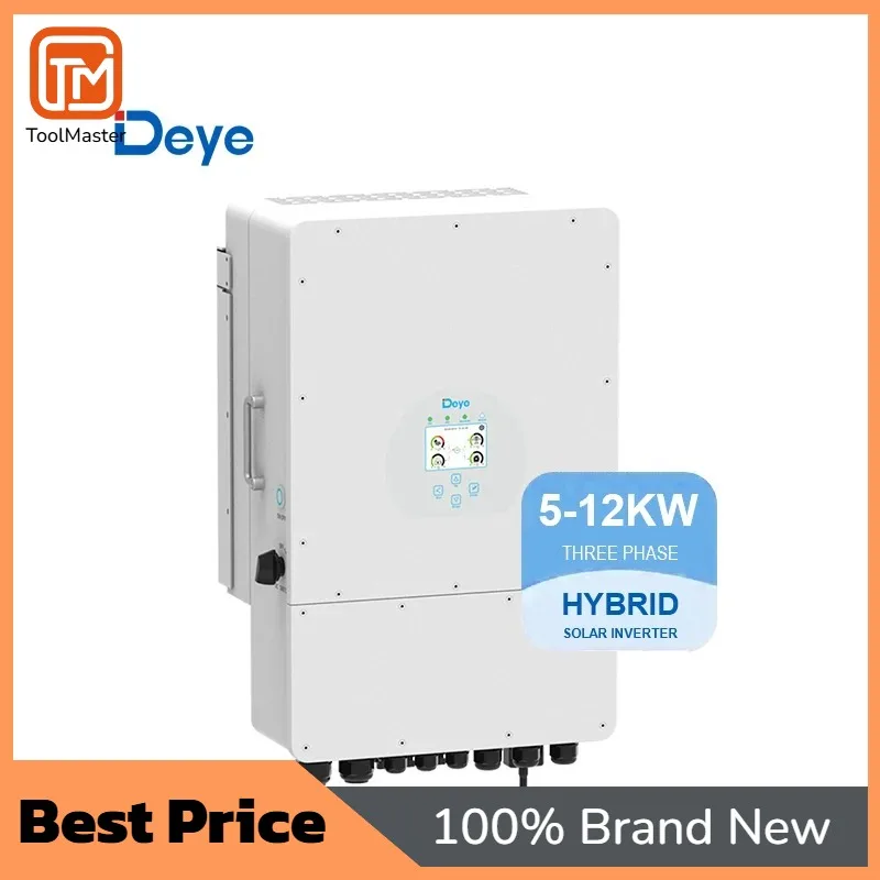 

[Hot Sale] Hybrid Inverter 10KW 12KW18KWSingle Phase Deye Solar Inverter SUN-10K-SG02 LP1-EU-AM3 SUN-12K-SG02 LP1-EU-AM3