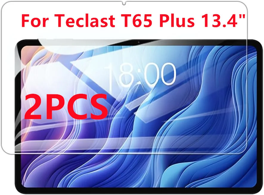 2 Stück 9H Panzerglas Displayschutzfolie für Teclast T65 Max Plus T50 T60 Pro M50S P50T Mini 8.7 11 13.4 Zoll HD Schutzfolie