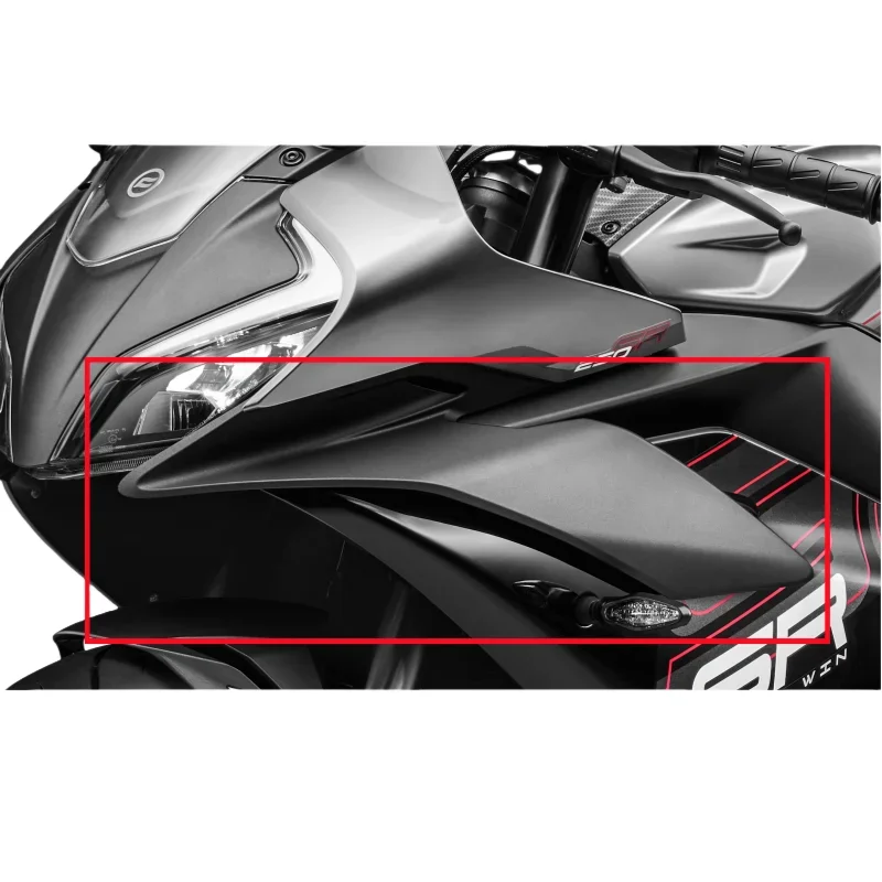

FOR CFMOTO 250SR MY22 Motorcycle Parts Side Downforce Naked Spoilers Fixed Winglet Fairing Wings Deflectors 250SR Single Arm Arm