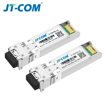 LC SFP module 10G BIDI 10/20/40/60/80KM SM 1270/1330nm single mode single Fiber optic module compatible with Cisco switch